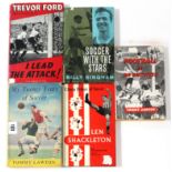 Two volumes by Tommy Lawton “Football Is My Business” (1948); & “My Twenty Years Of Soccer” (