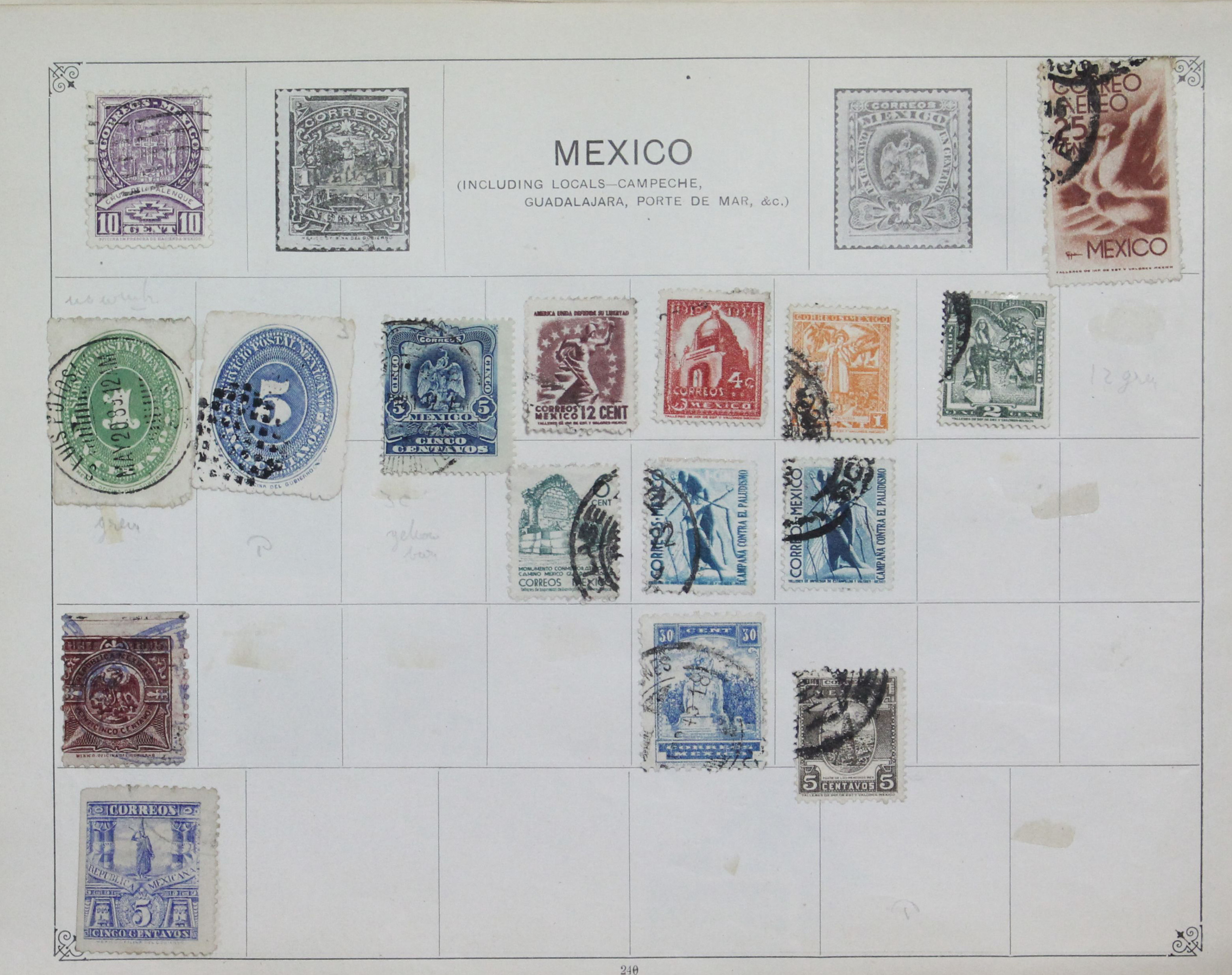 A large quantity of mostly foreign stamps on loose album leaves, & in booklets.