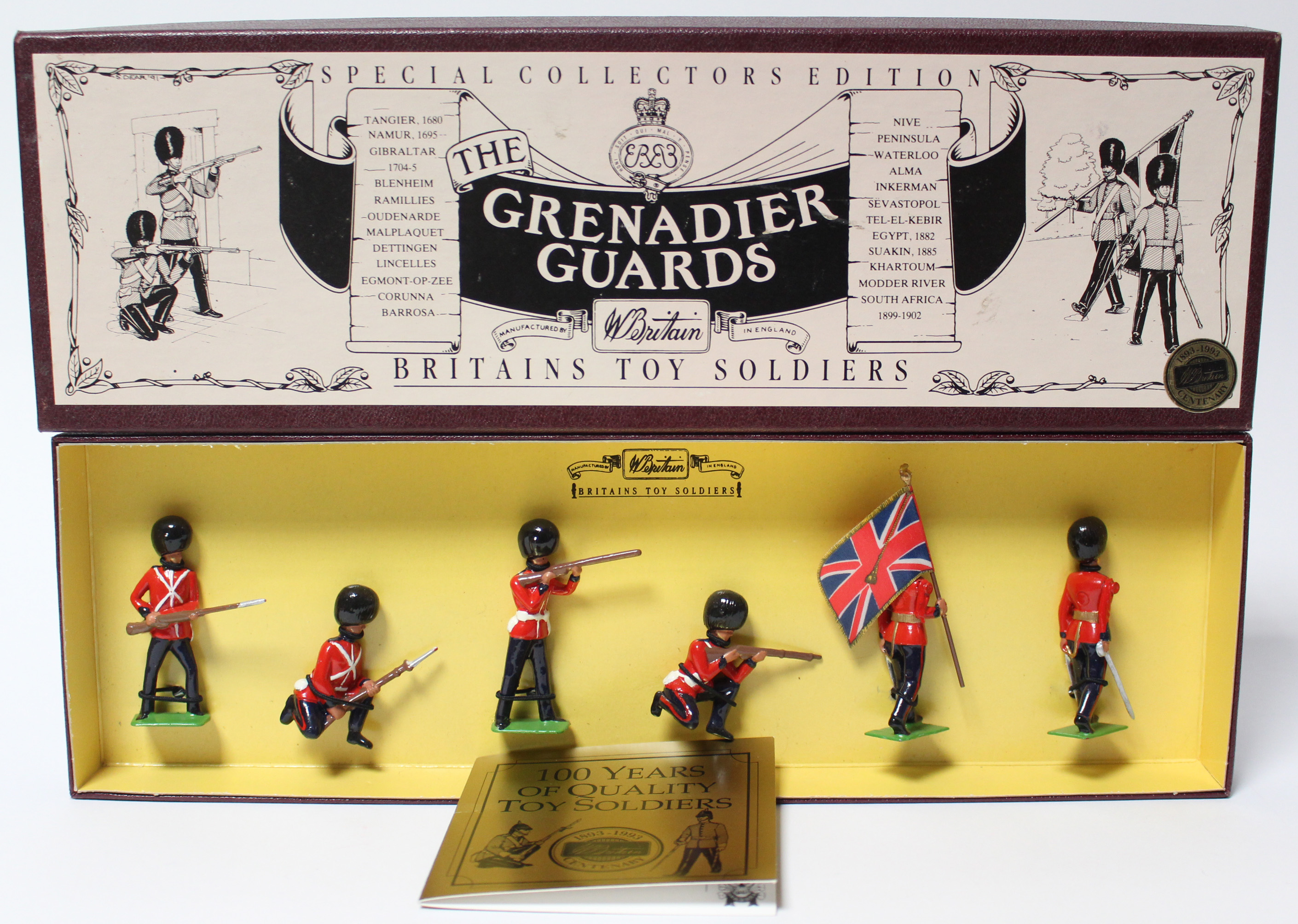 A set of Britain’s special collector’s edition figures “The Grenadier Guards” (No. 8810), boxed.