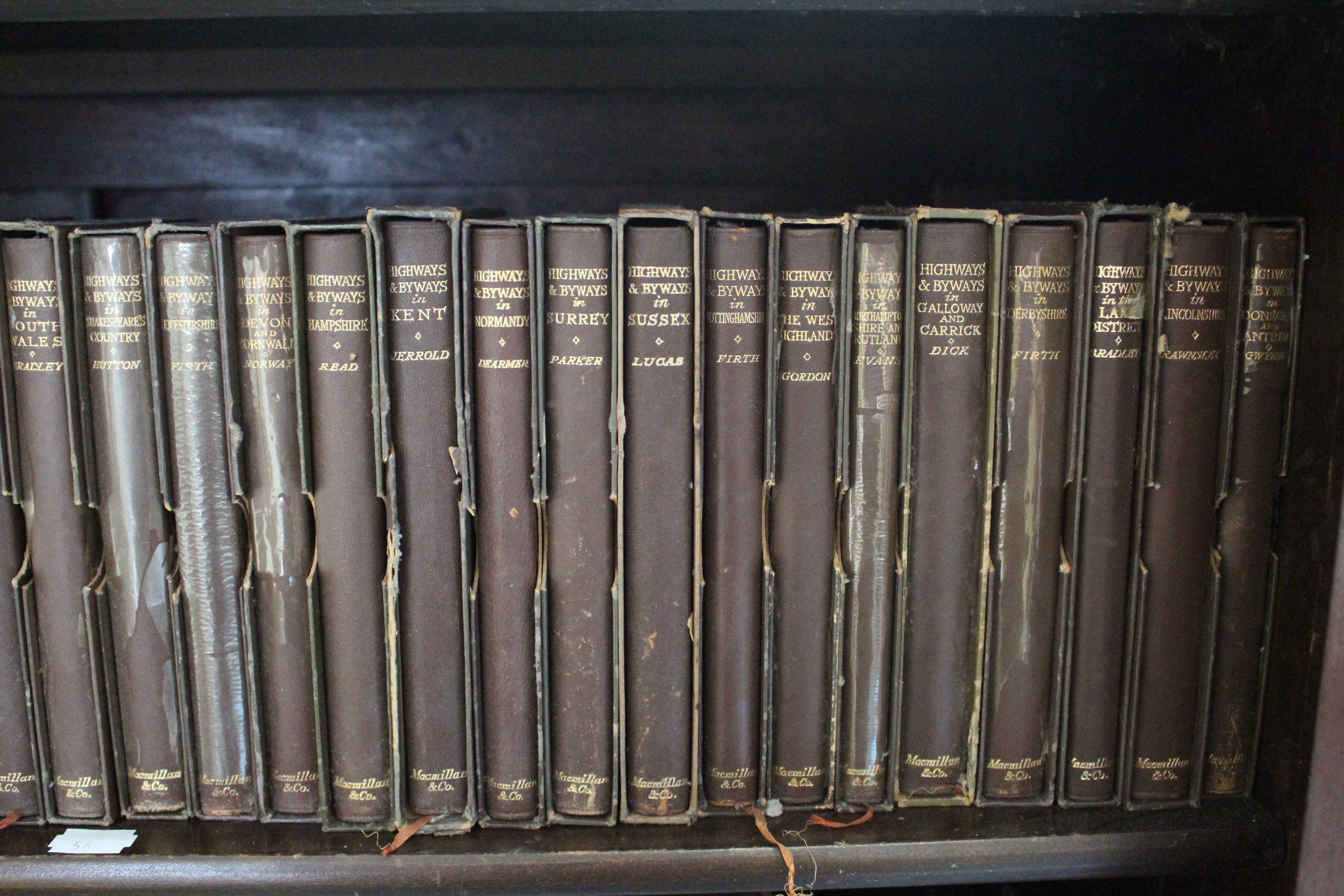 Thirty volumes “Highways & Byways”, circa 1920’s & 1930’s; together with various other vintage
