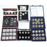 Various sets & part sets of commemorative coins by Westminster, London Mints, etc., including