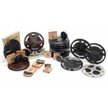 Twenty-four various 9.5mm reels including, Popeye; Mickey Mouse; Betty Boo, etc.