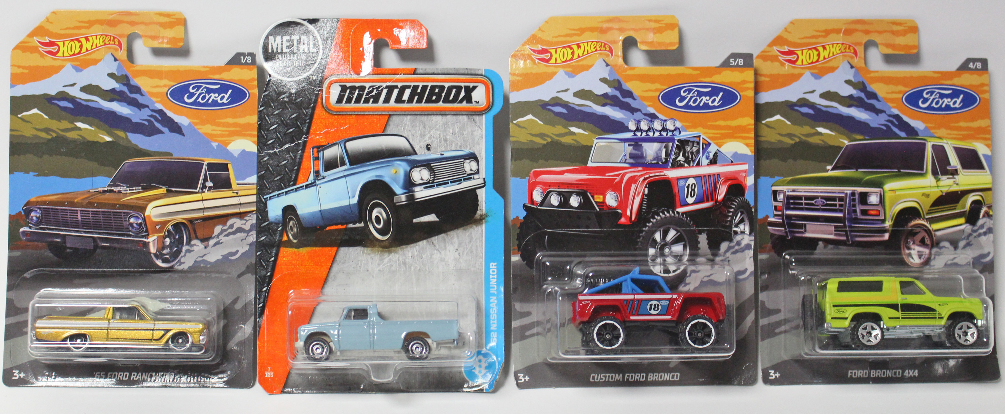 Fourteen Hot Wheels scale models each with original packaging.