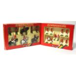 A Britain’s boxed set (No. 7218); & a set of ten Britain’s Bandsman figures, both sets boxed.