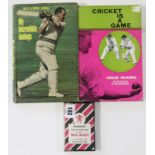 Two volumes by Australian & Somerset cricketers “Cricket Is A Game” by Colin McCool (1961); & “My