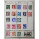 A collection of G. B. & foreign stamps in six various albums.