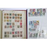 A collection of Commonwealth & foreign stamps in five various stock books/albums.