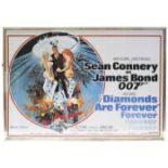 A JAMES BOND 007 “DIAMONDS ARE FOREVER” advertising poster printed by Lonsdale & Bartholomew (