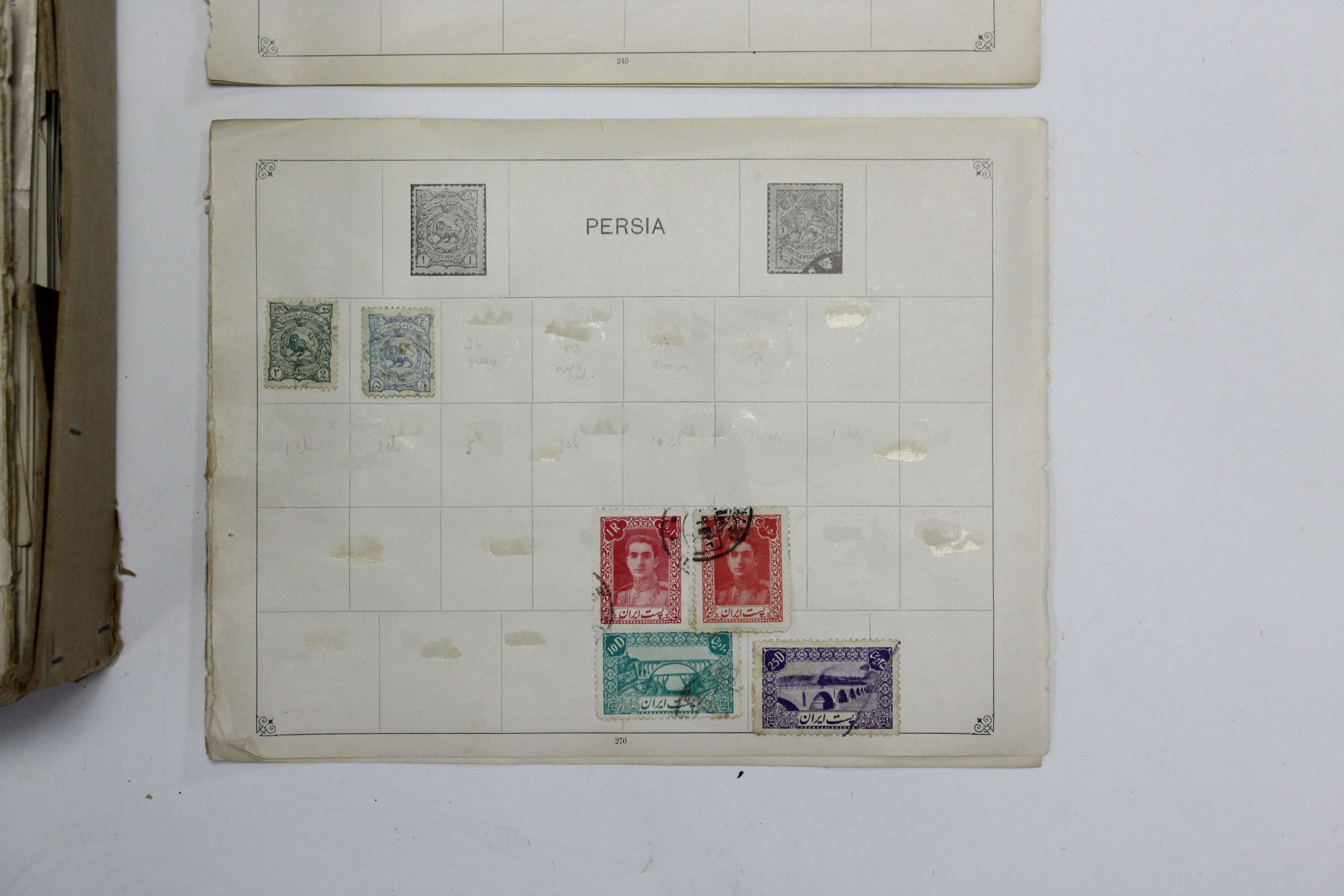 A large quantity of mostly foreign stamps on loose album leaves, & in booklets. - Image 3 of 5