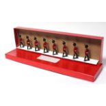 A set of Britains N Series figures “British Foot Guards, Review Order at the Slope” (28N), boxed.