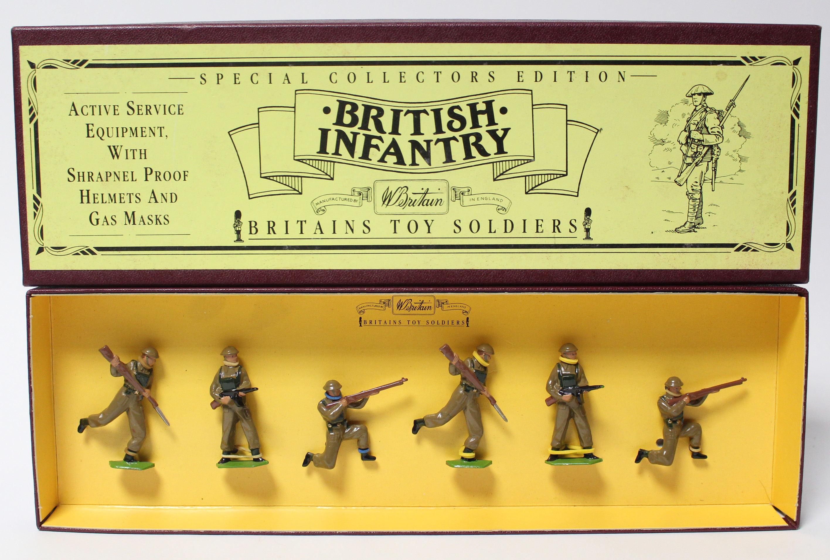 A set of Britain’s special collector’s edition figures “British Infantry” (No. 8803).