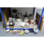 Various items of decorative china, pottery, etc.