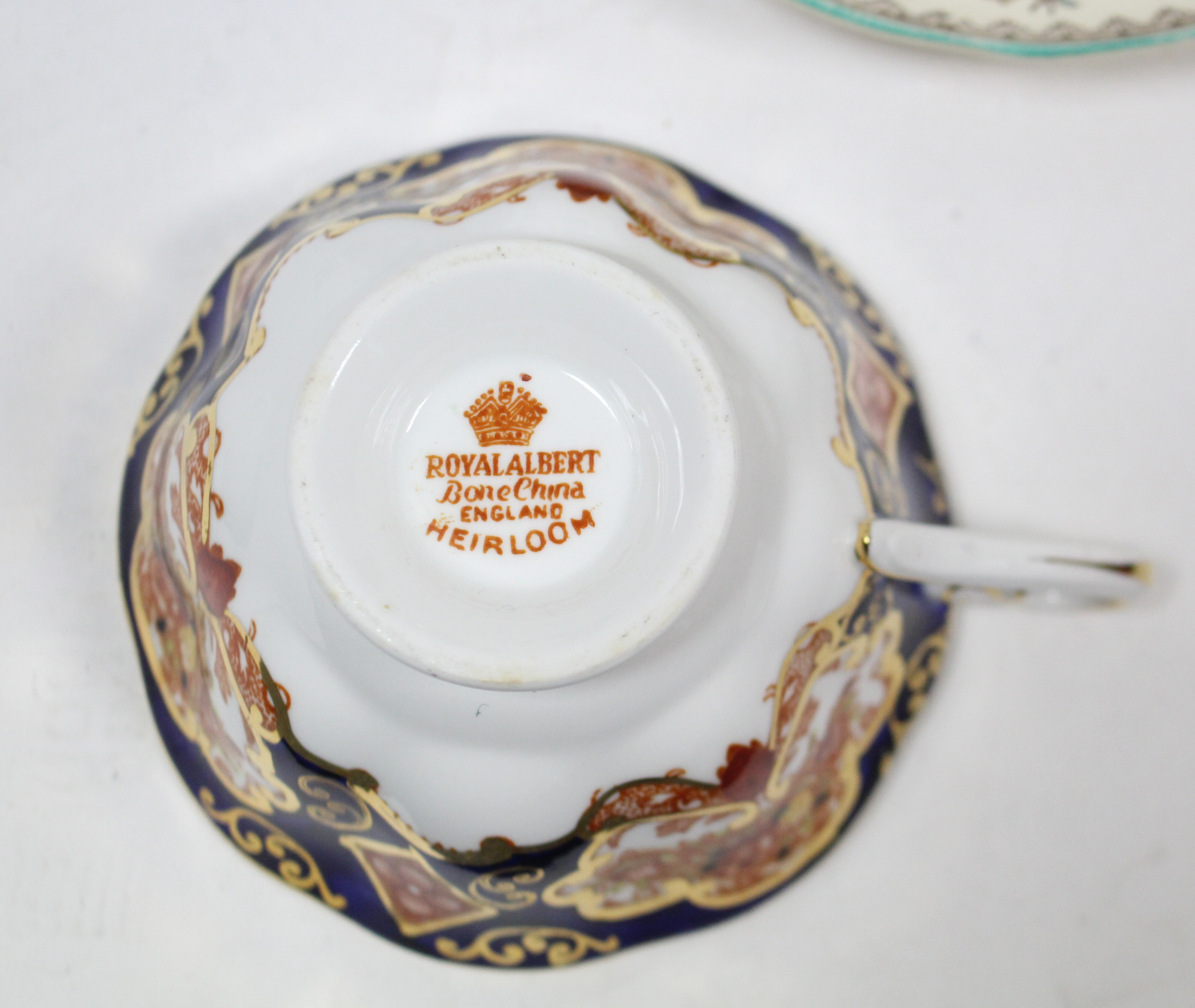 A Royal Albert “Heirloom” pattern part tea service of thirty-four items; a pair of Copeland late - Image 6 of 6