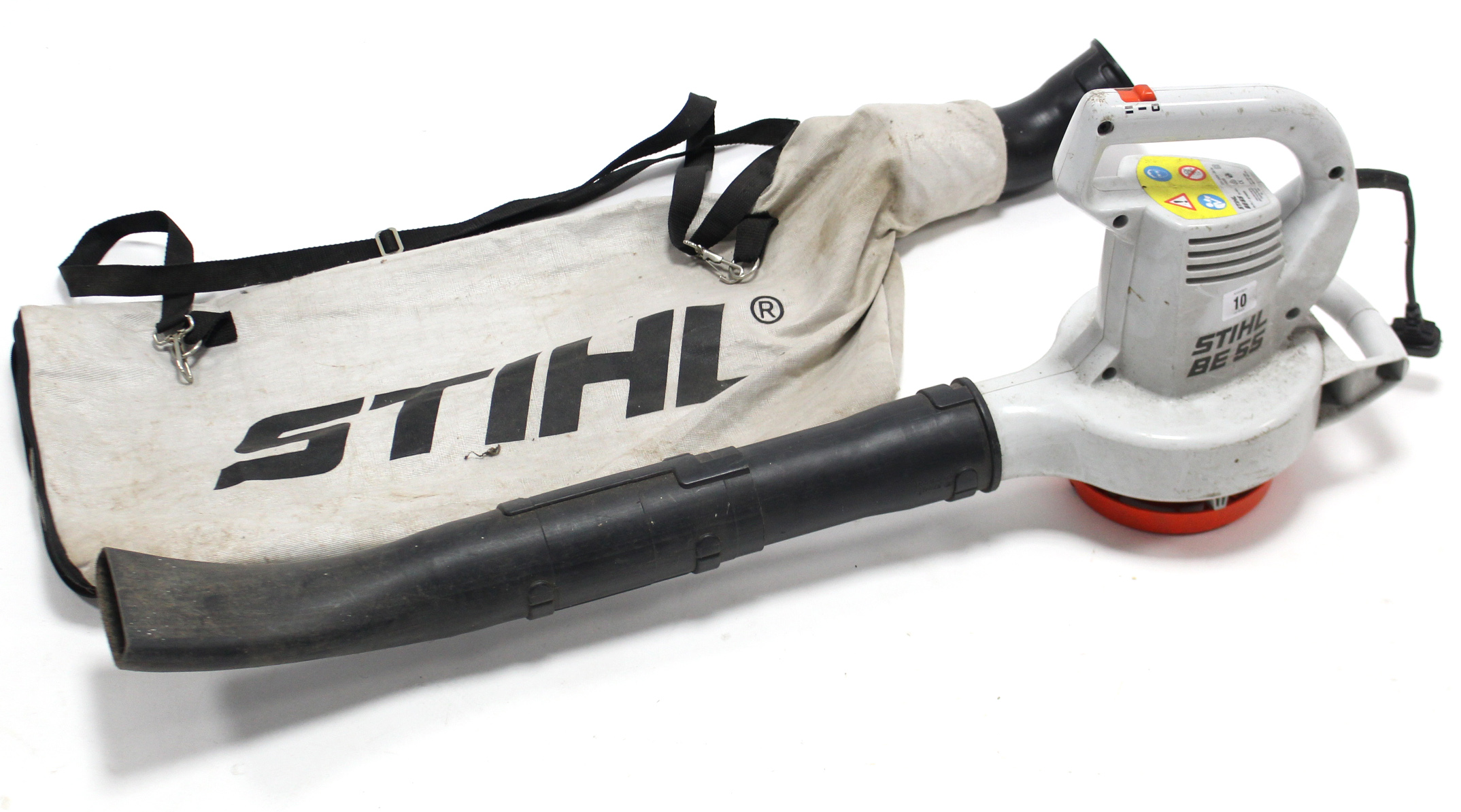 A Stihl “BE55” garden blower (lacking lead).