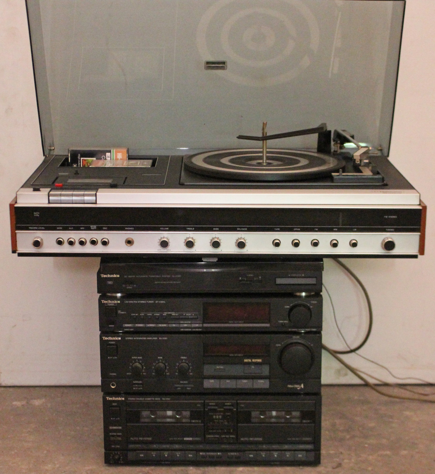 A Ferguson “Studio 6” music system; & a Technics stacking hi-fi system. - Image 2 of 2