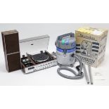 An Electrolux “Masterlux” 3-in-1 cleaner, boxed: & a Prinz “SMC 135D” stereo music centre.