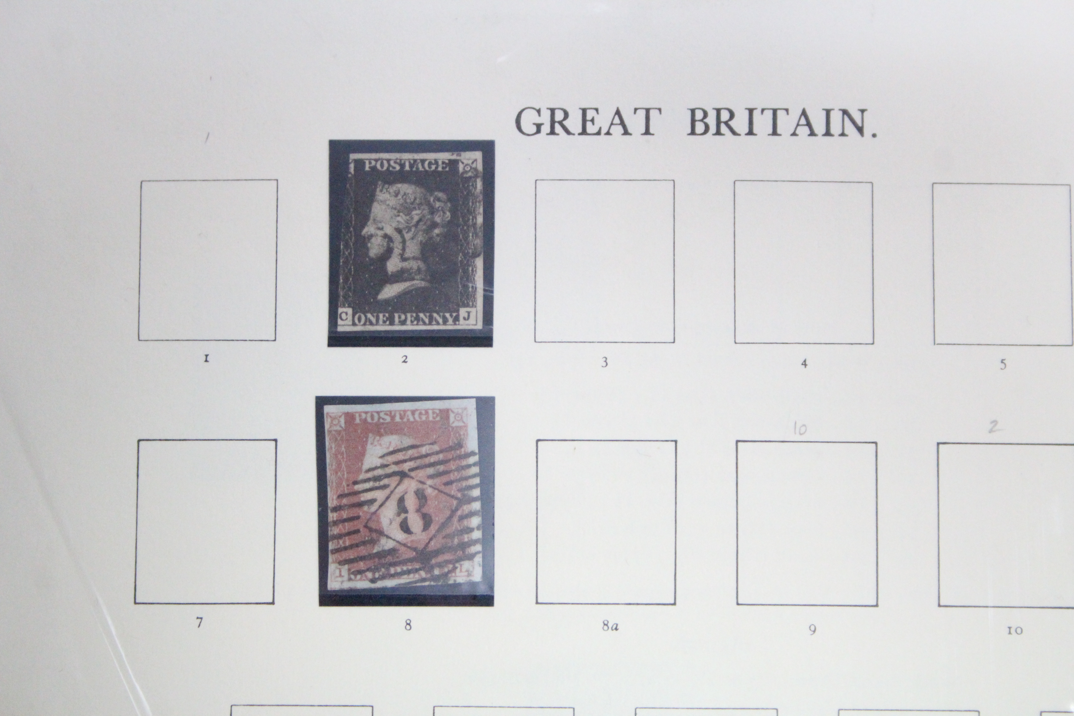 A collection of GB & foreign stamps, including a 1d Black, in various albums/stock books, & on album - Image 5 of 6