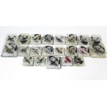 Sixty-eight various modern scale model military vehicles & aeroplanes, each with original