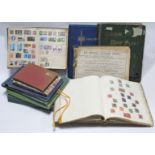 A collection of GB & foreign stamps in eleven various albums/stock books.