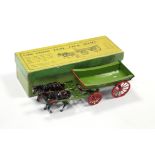 A Britain’s Home Farm series painted lead “Farm Waggon” (No. 5F), boxed.