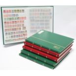 A collection of GB pre-decimal & Empire stamps in two albums; a collection of GB & world stamps to
