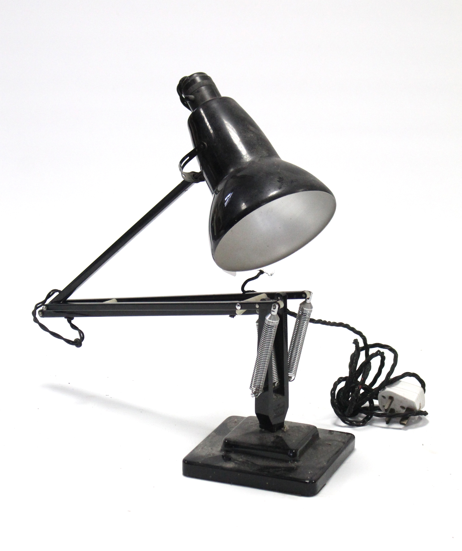 A Herbert Terry & Sons of Redditch anglepoise desk lamp.