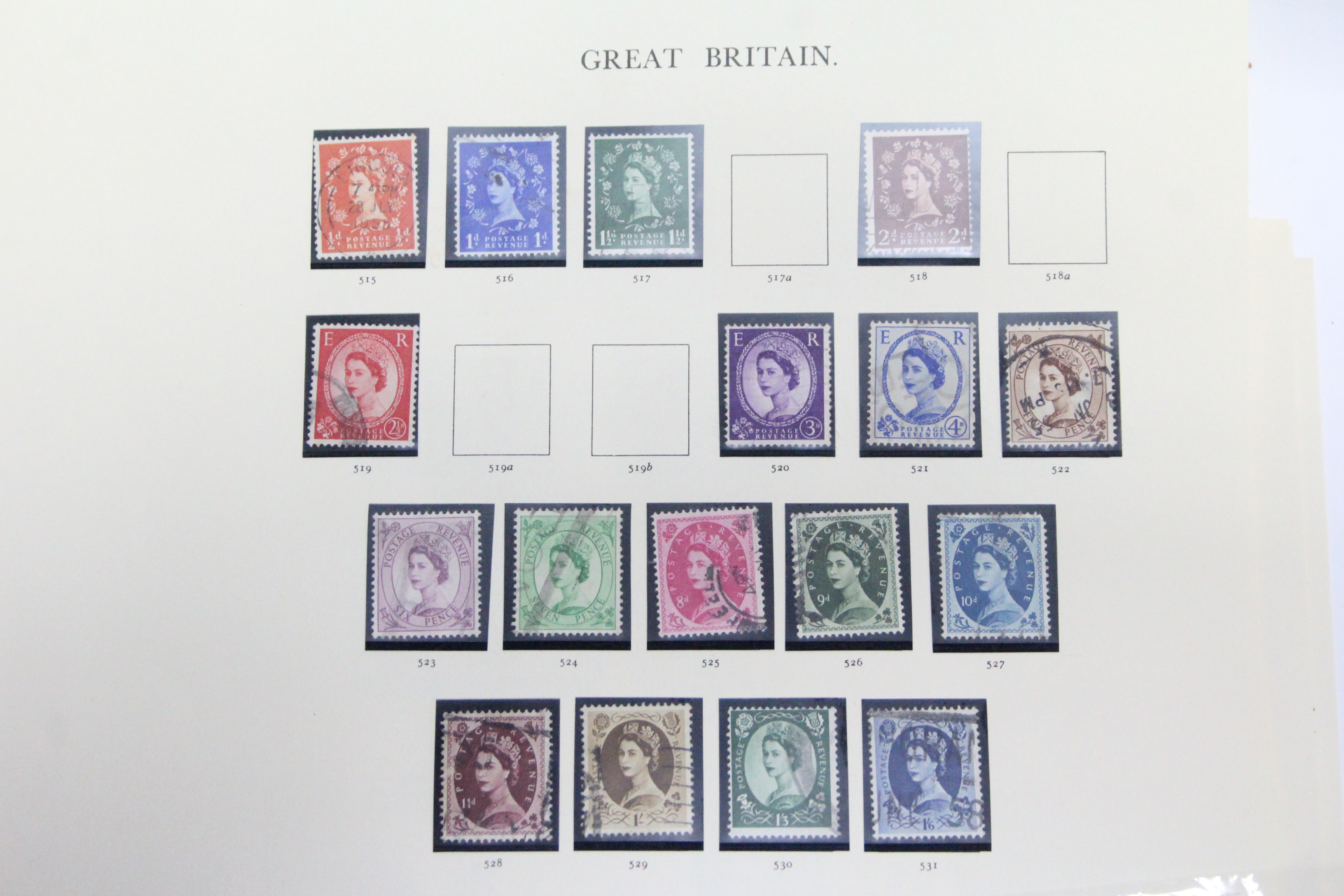 A collection of GB & foreign stamps, including a 1d Black, in various albums/stock books, & on album - Image 6 of 6