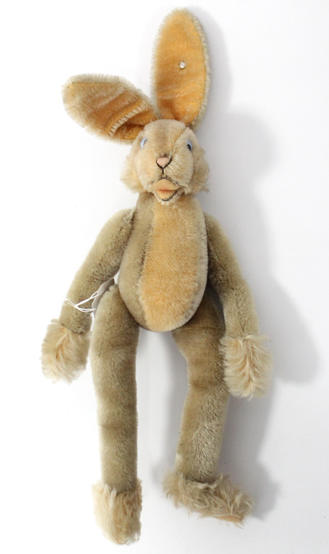 A Steiff rabbit soft toy with button to ear, 18” high. - Image 2 of 3