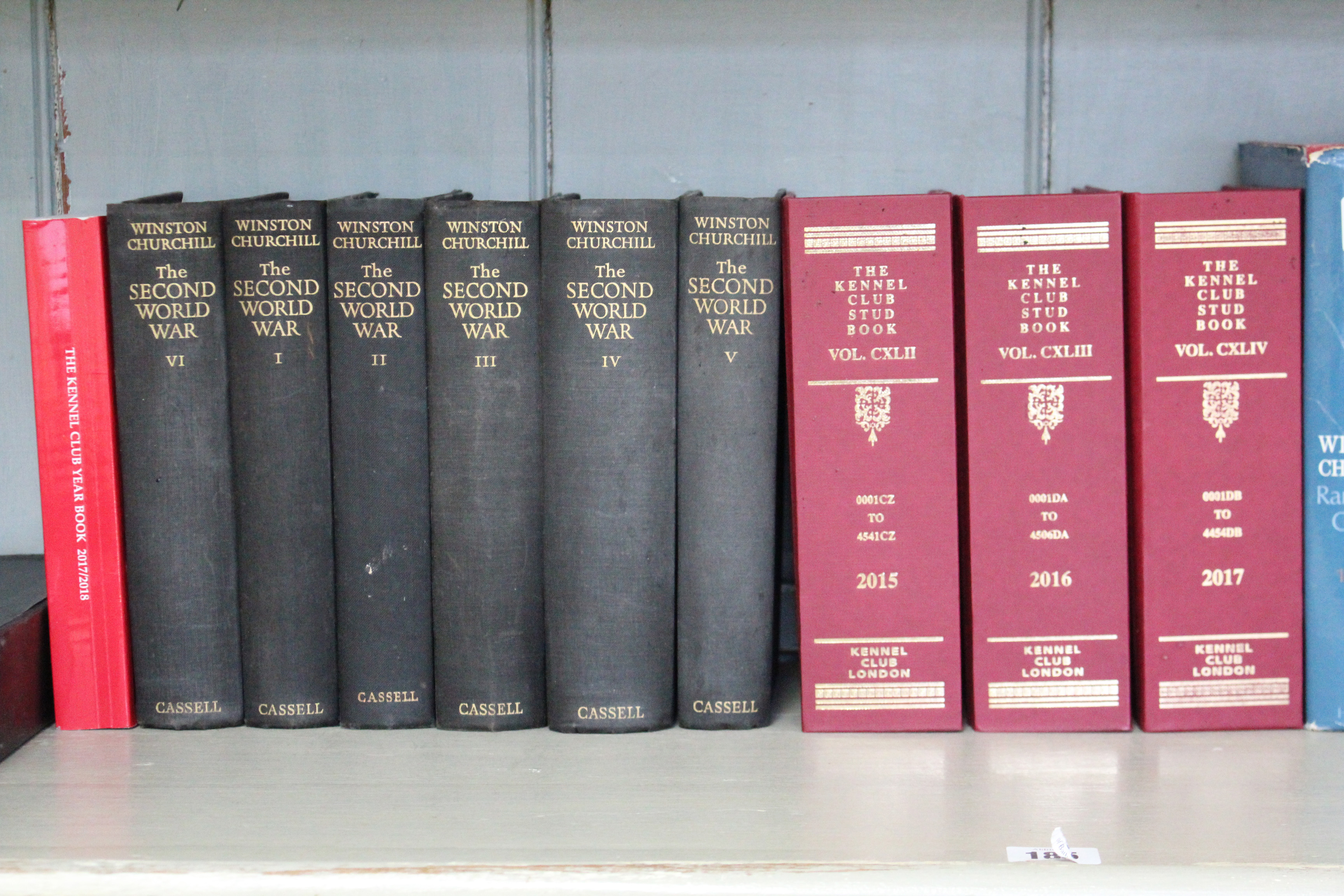 A set of six volumes “The Second World War” by Winston Churchill (1954); together with various other - Image 2 of 3