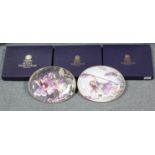 Eight Royal Worcester “Flower Fairies” collector’s plates; a Gladstone-type bag; various children’