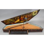 A late 17th/early 18th century style virginal in burr-walnut case, signed “Jack Clayton, Waltham