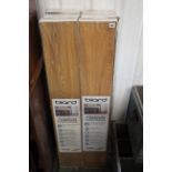 Six packs of Biard laminate flooring – as new.