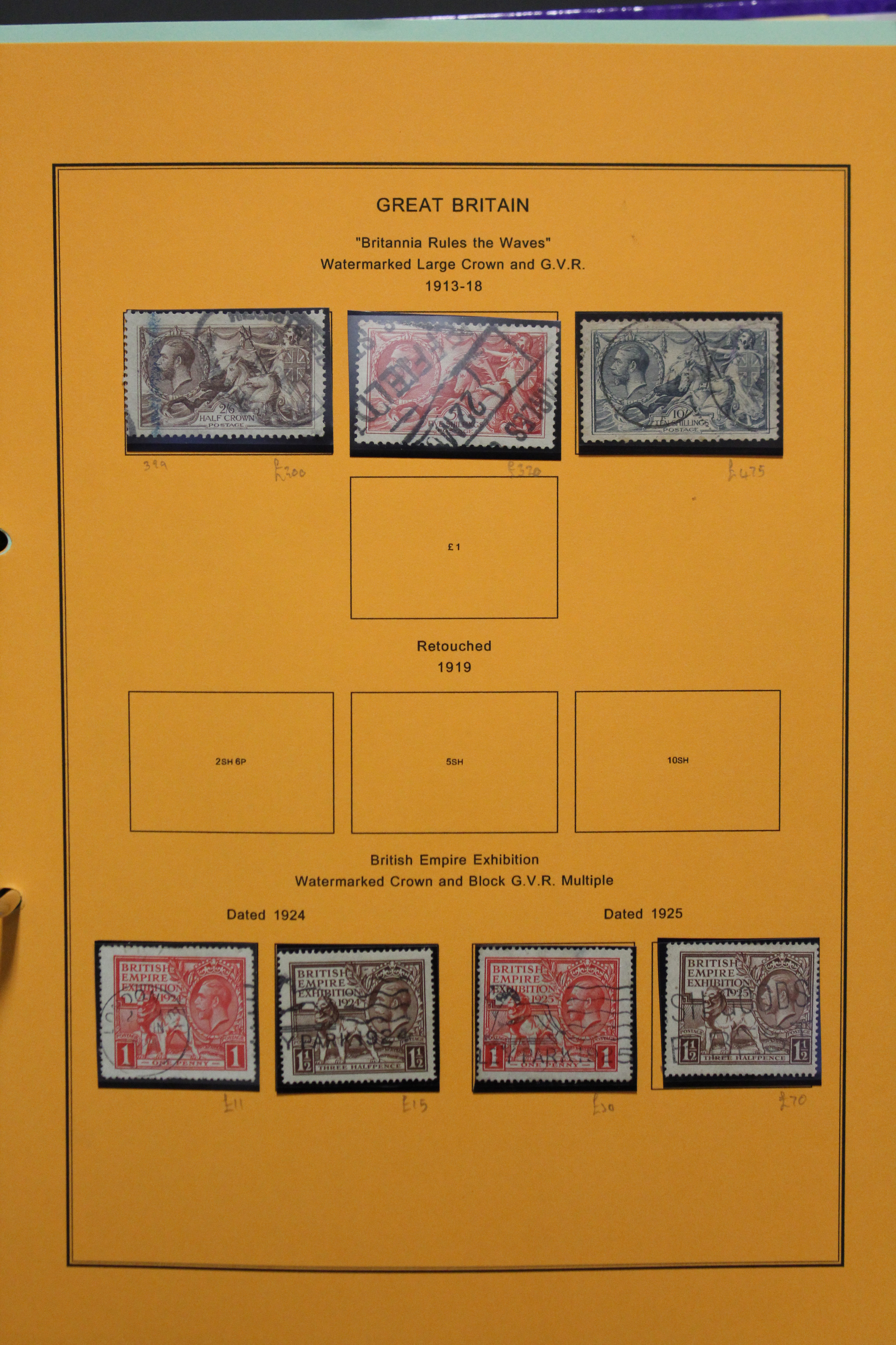 A good collection of GB stamps, 1d black to circa 2006, including some modern high-value specimens, - Image 5 of 16