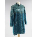 A Jinx Senior of Toronto turquoise ladies’ housecoat; a black graduation robe; & various other items