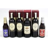 Four bottles of Fullers Limited Edition Vintage Ale (1999, 2016, 2017 (x2)); & two ditto bottles