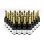 THIRTY BOTTLES OF TANNERS EXTRA RESERVE CHAMPAGNE (750ml) with contents.