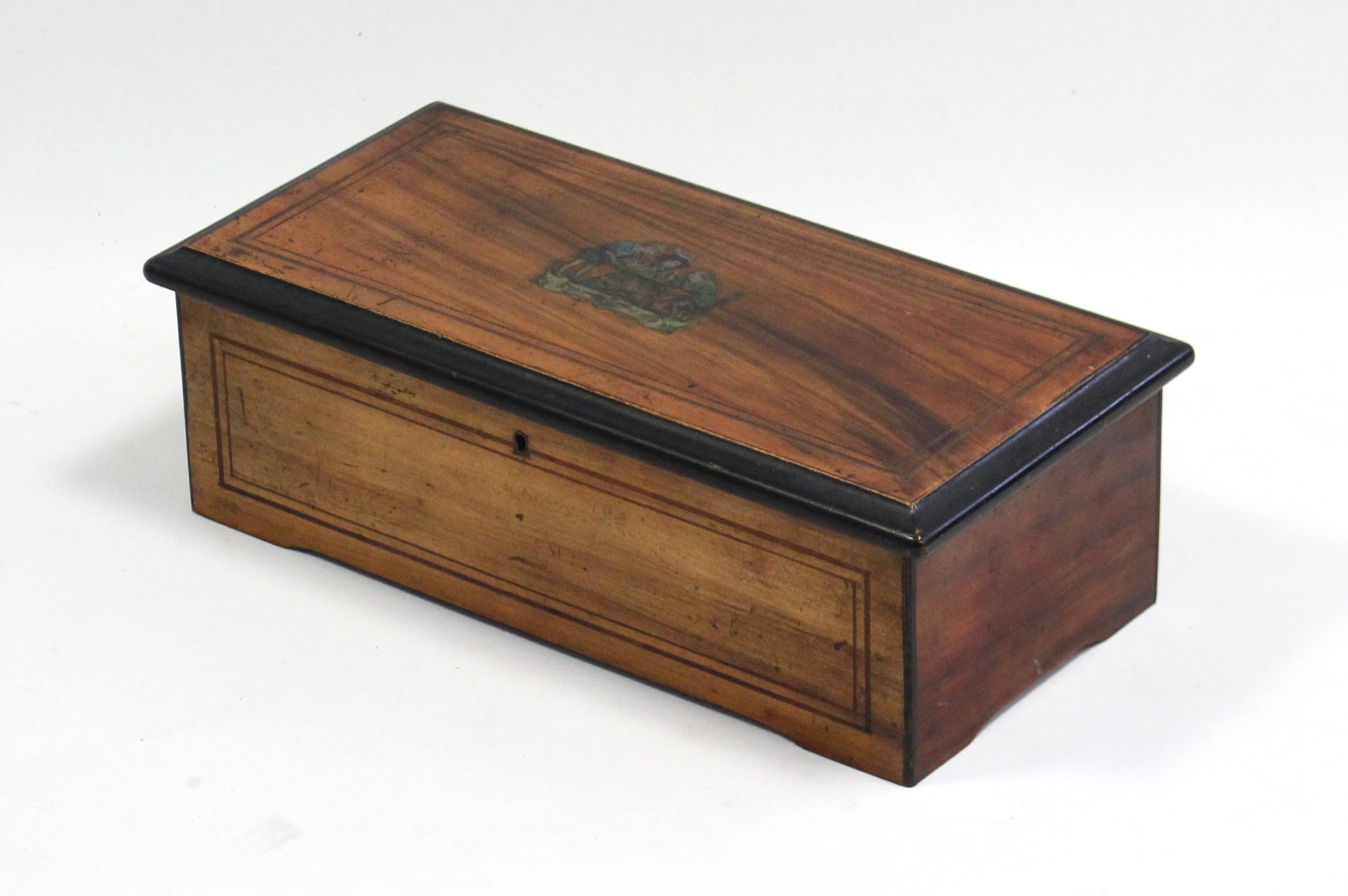 A LATE 19th/EARLY 20th century FRENCH MUSICAL BOX by JEROME THIBOUVILLE LAMY, with 4¾” long cylinder - Image 4 of 7