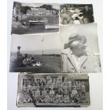 A large collection of family photographs, including numerous photographs relating to motor racing,