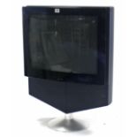 A Bang & Olufsen “BeoCenter 1” 23” television with remote control; & a ditto BeoCord V8000” video
