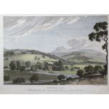 A collection of various coloured engravings, maps, & prints (including numerous views of Bath);