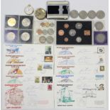 Ten first-day covers “Trans Globe Expedition 1979-1982”; together with various commemorative