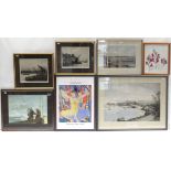 Various decorative paintings & prints.