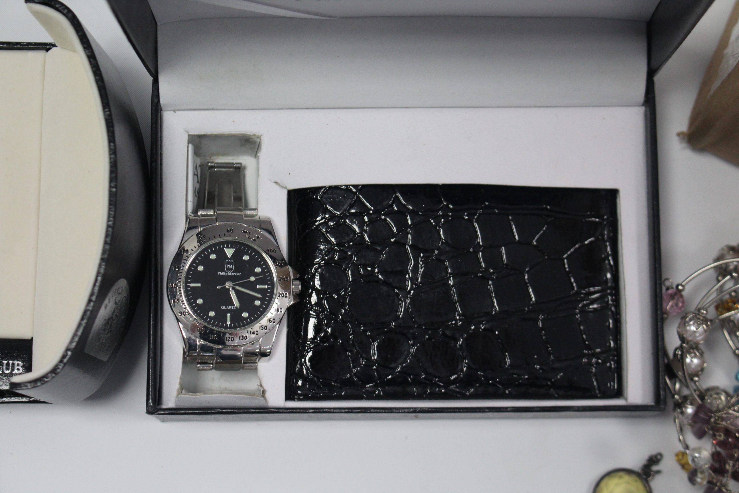 A Philip Mercier gent’s wristwatch & wallet; & Beverly Hills Polo Club ladies wristwatch; & - Image 2 of 6