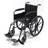 A Drive folding wheelchair.