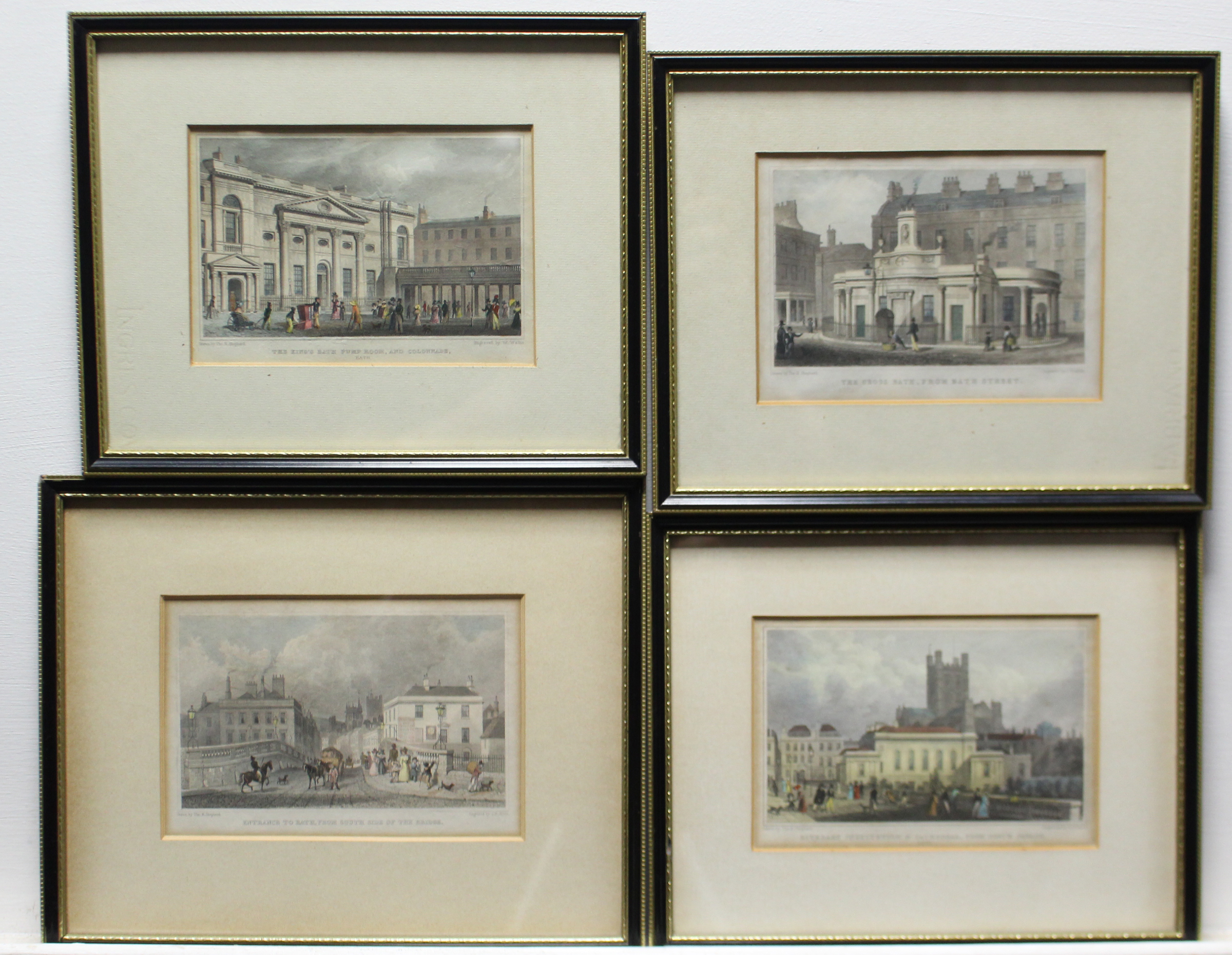 After THOMAS SHEPHERD (1792-1864), by various engravers; twenty-one engravings of views in Bath & - Image 4 of 7