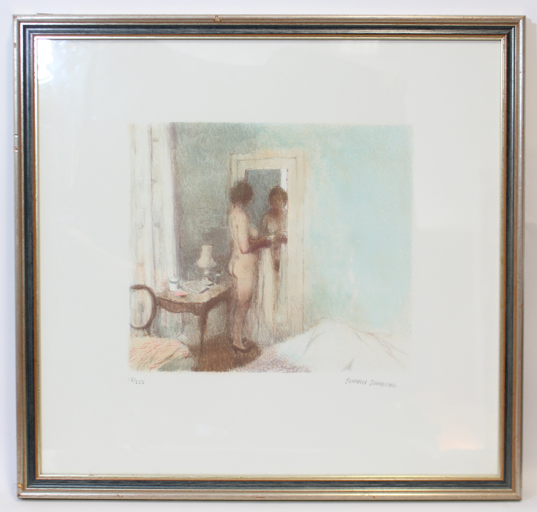 BERNARD DUNSTAN, R.A. (1920-2017). Nude female study. Lithograph, signed & numbered 18/250 to - Image 2 of 3