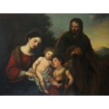 CONTINENTAL SCHOOL, 17th/18th century, in the style of Murillo. The Rest on The Flight into Egypt.