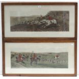 A set of four coloured fox-hunting prints after A.C. Havell from Fores’s Hunting Incidents series