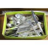 Various items of plated & stainless-steel cutlery.
