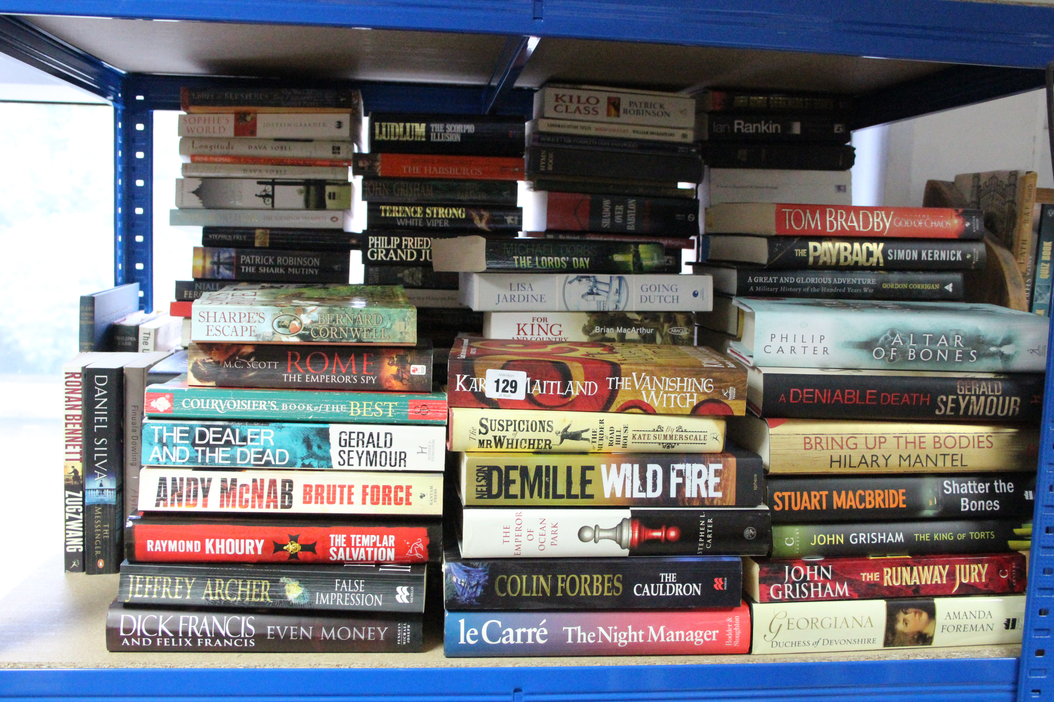 Various assorted books & novels.